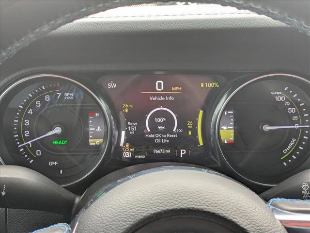 Used 2021 Jeep Wrangler Unlimited Rubicon 4xe w/ Steel Bumper Group image 11