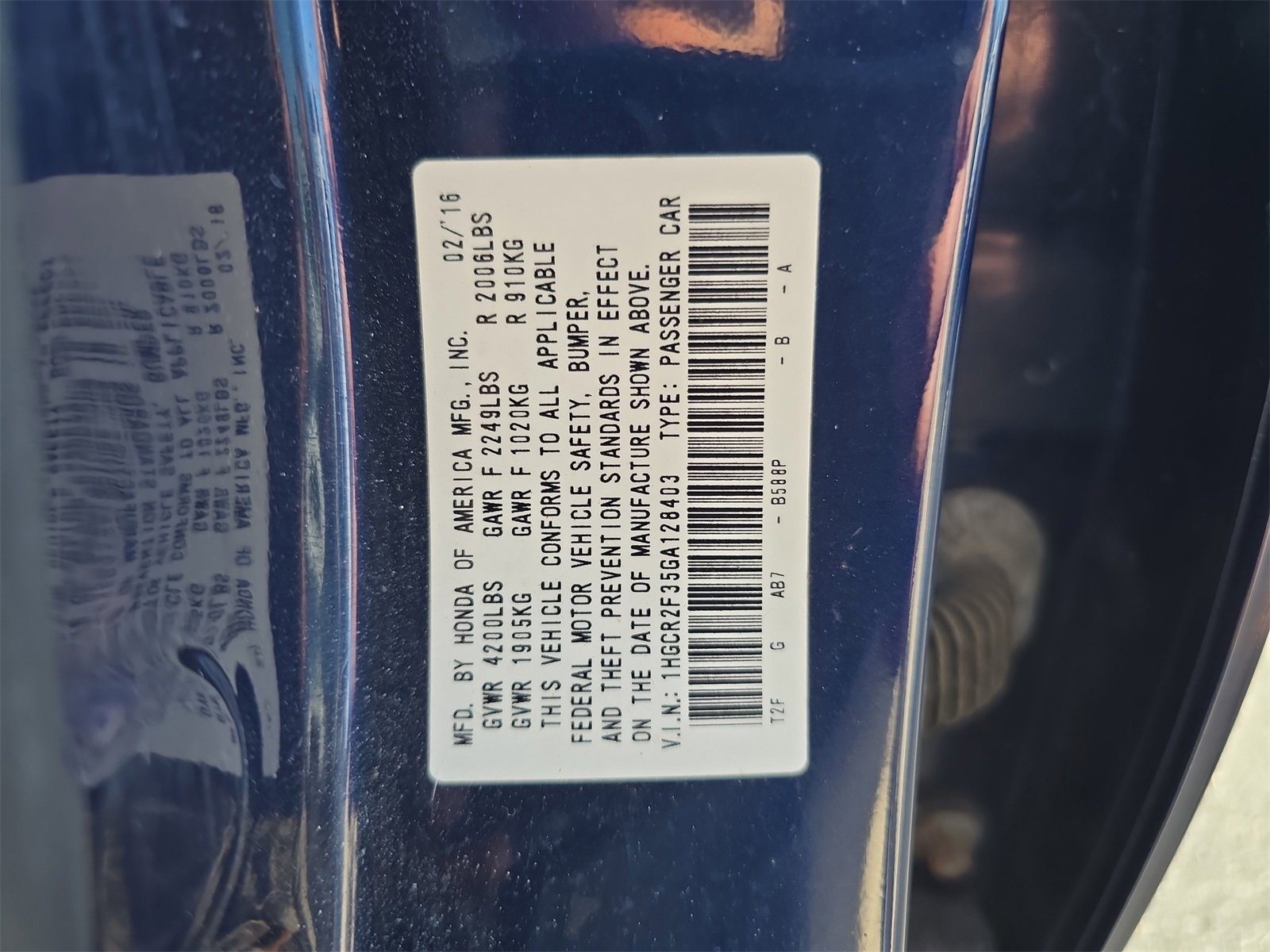 Used 2016 Honda Accord LX image 26