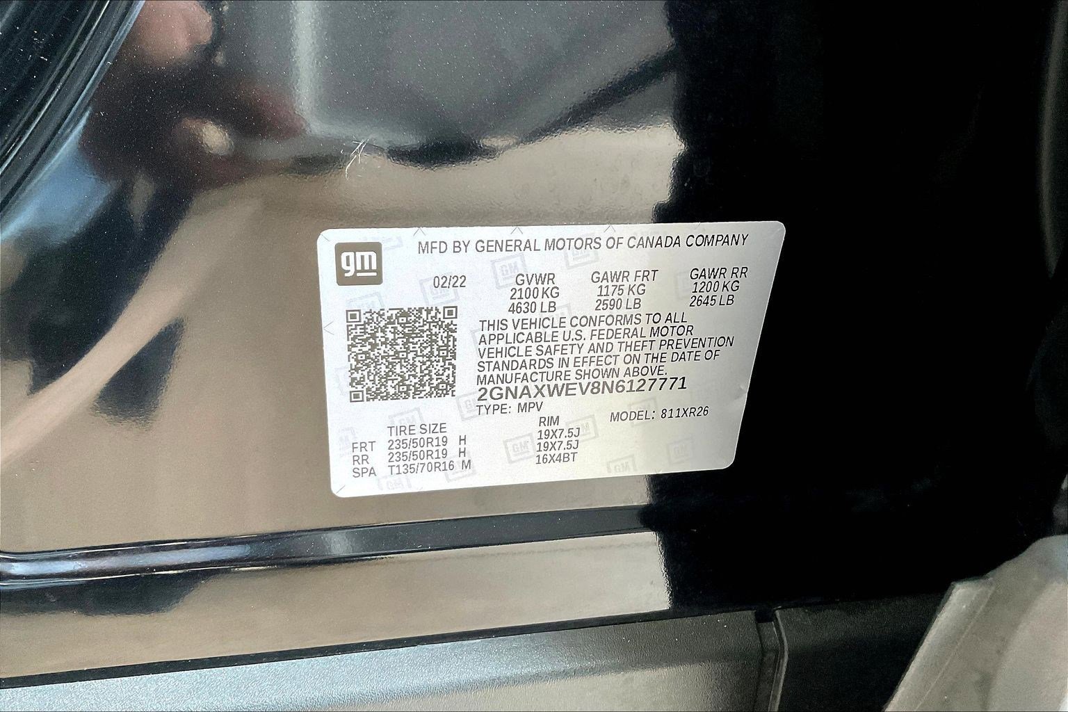 Used 2022 Chevrolet Equinox RS AWD/4WD image 18