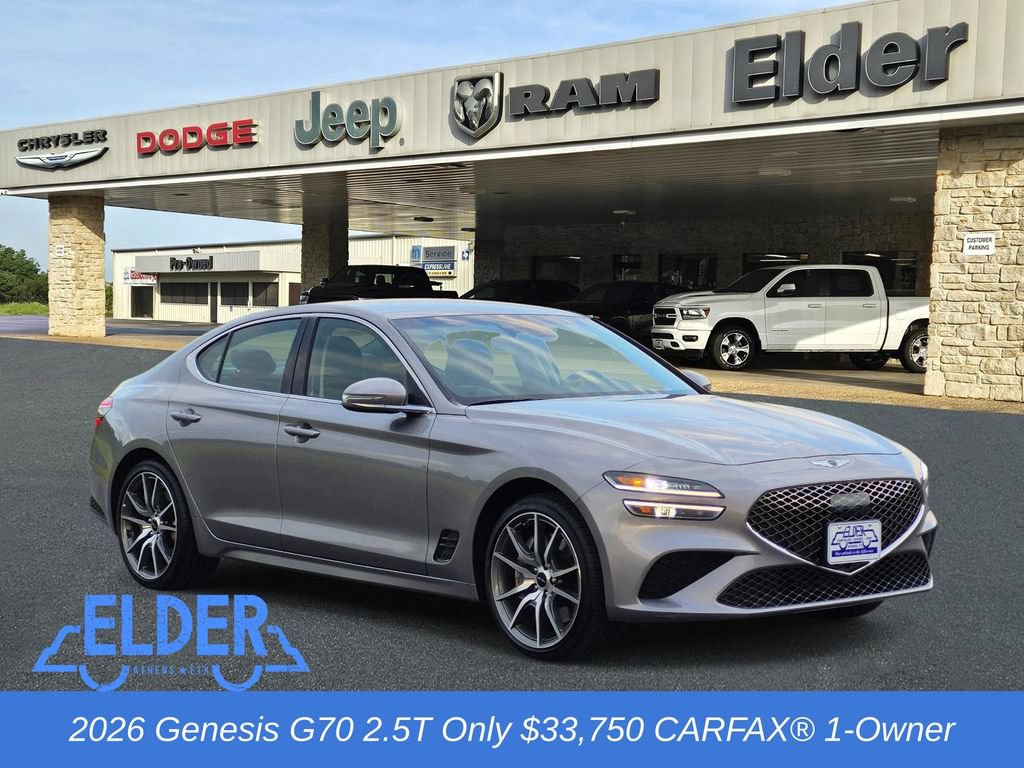 Used 2026 Genesis G70 2.5T RWD image 1