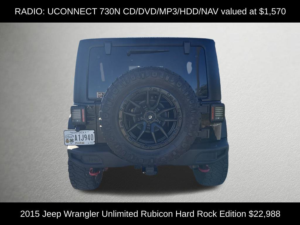 Used 2015 Jeep Wrangler Unlimited Rubicon AWD/4WD image 4