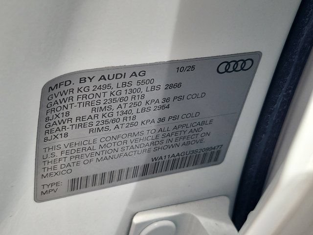 Certified 2025 Audi Q5 Premium w/ Convenience Package AWD/4WD image 31