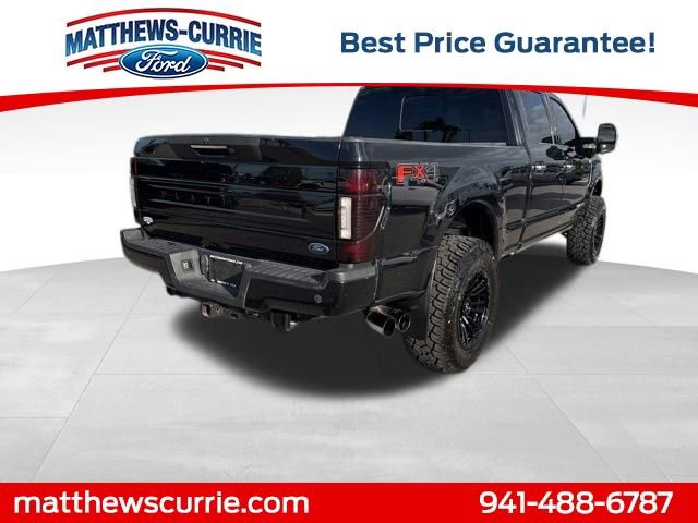 Used 2021 Ford F250 Platinum w/ FX4 Off-Road Package image 4