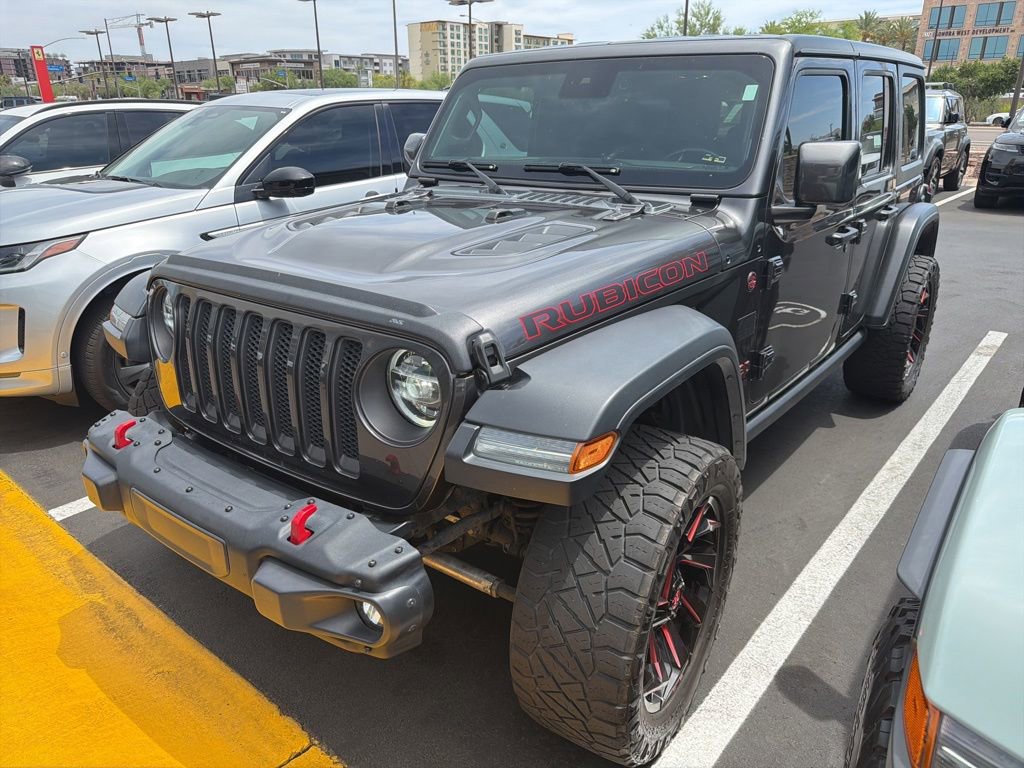 Used 2021 Jeep Wrangler Unlimited Rubicon AWD/4WD image 2