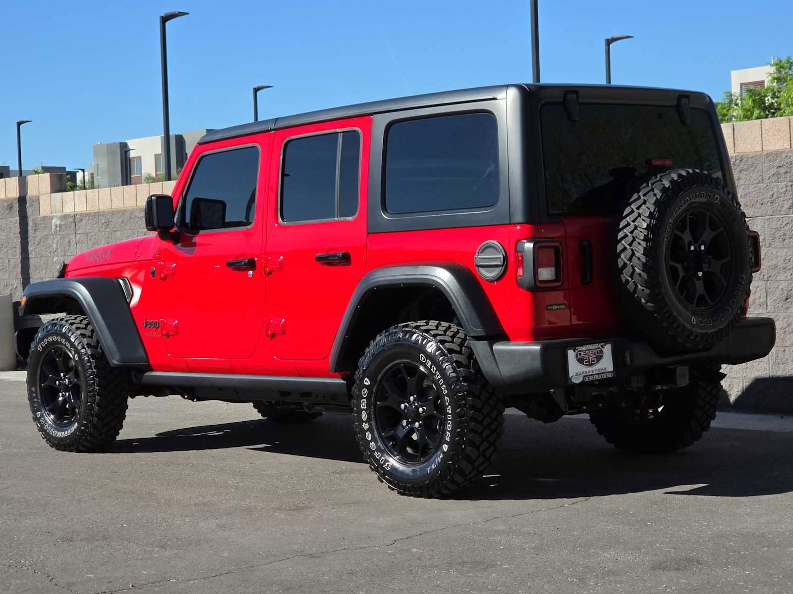 Used 2022 Jeep Wrangler Unlimited Willys image 7