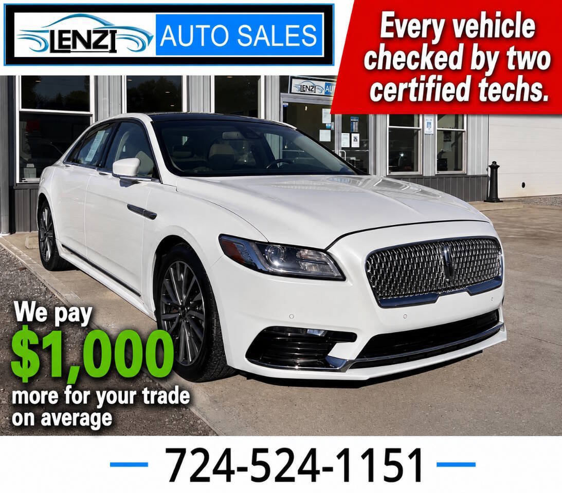 Used 2020 Lincoln Continental AWD w/ Premium Package