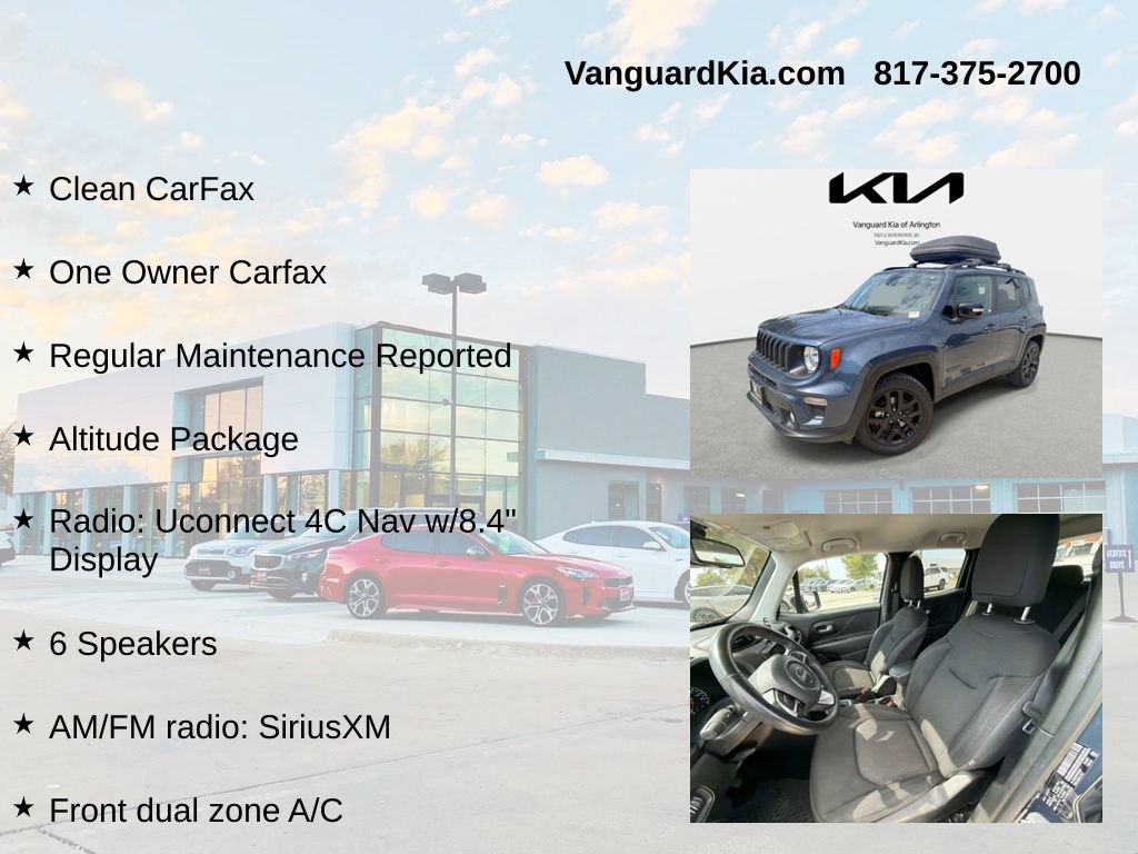 Used 2023 Jeep Renegade Altitude w/ Convenience Group I AWD/4WD image 6