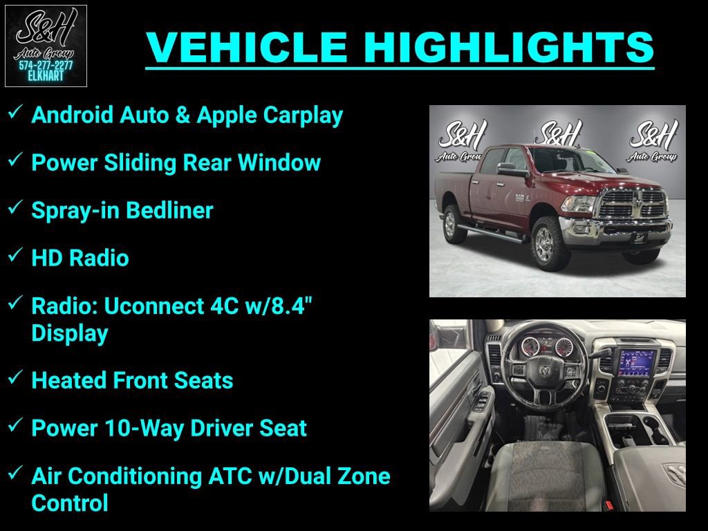 Used 2018 RAM 2500 Big Horn AWD/4WD image 3