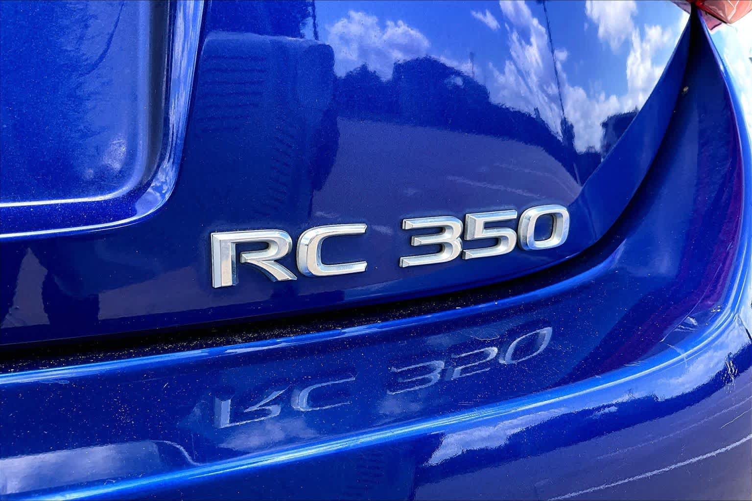 Used 2015 Lexus RC 350 w/ F Sport w/Summer Tires RWD image 10