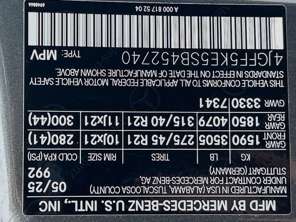 Certified 2025 Mercedes-Benz GLS 450 4MATIC image 34