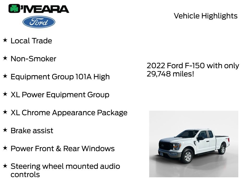 Used 2022 Ford F150 XL w/ Equipment Group 101A High image 8