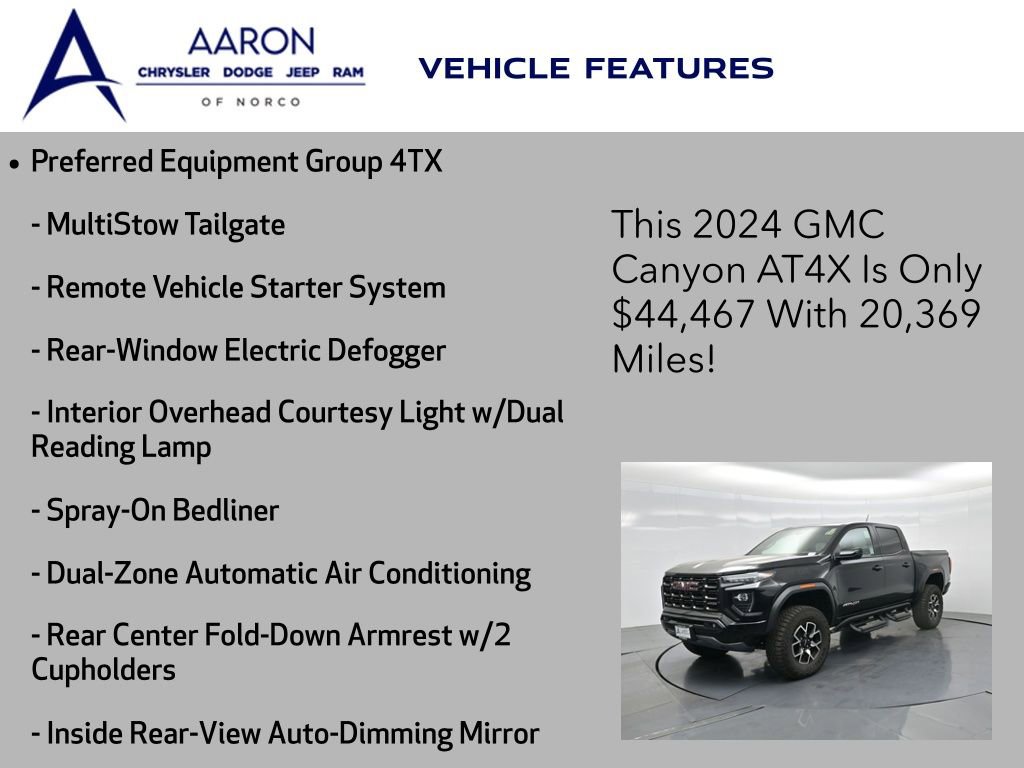 Used 2024 GMC Canyon AT4X image 9