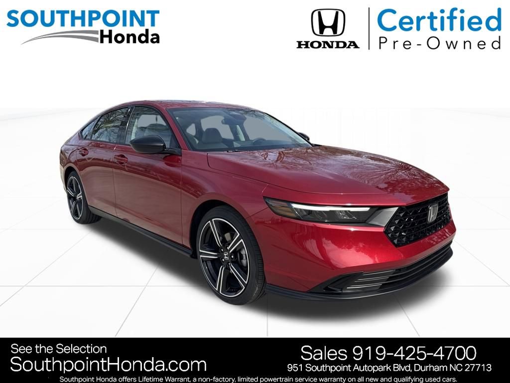 Certified 2026 Honda Accord SE