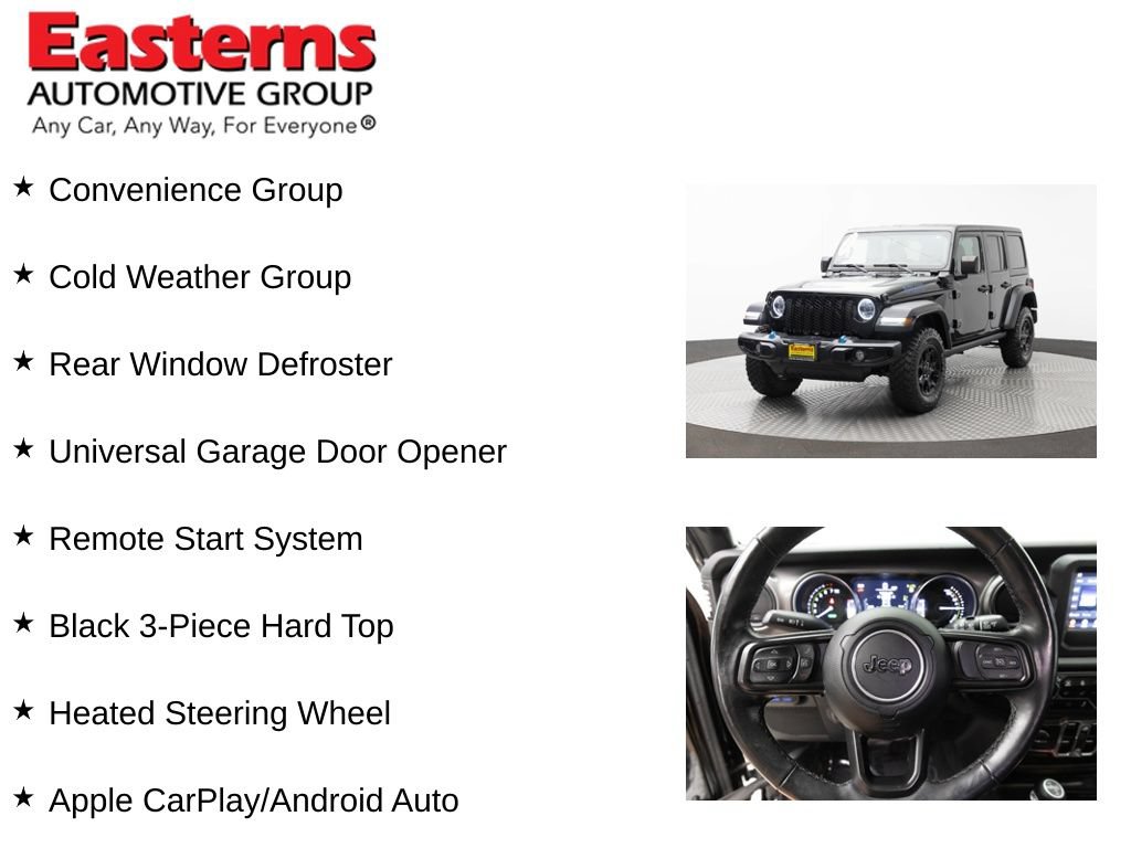 Used 2023 Jeep Wrangler Unlimited w/ Cold Weather Group AWD/4WD image 11