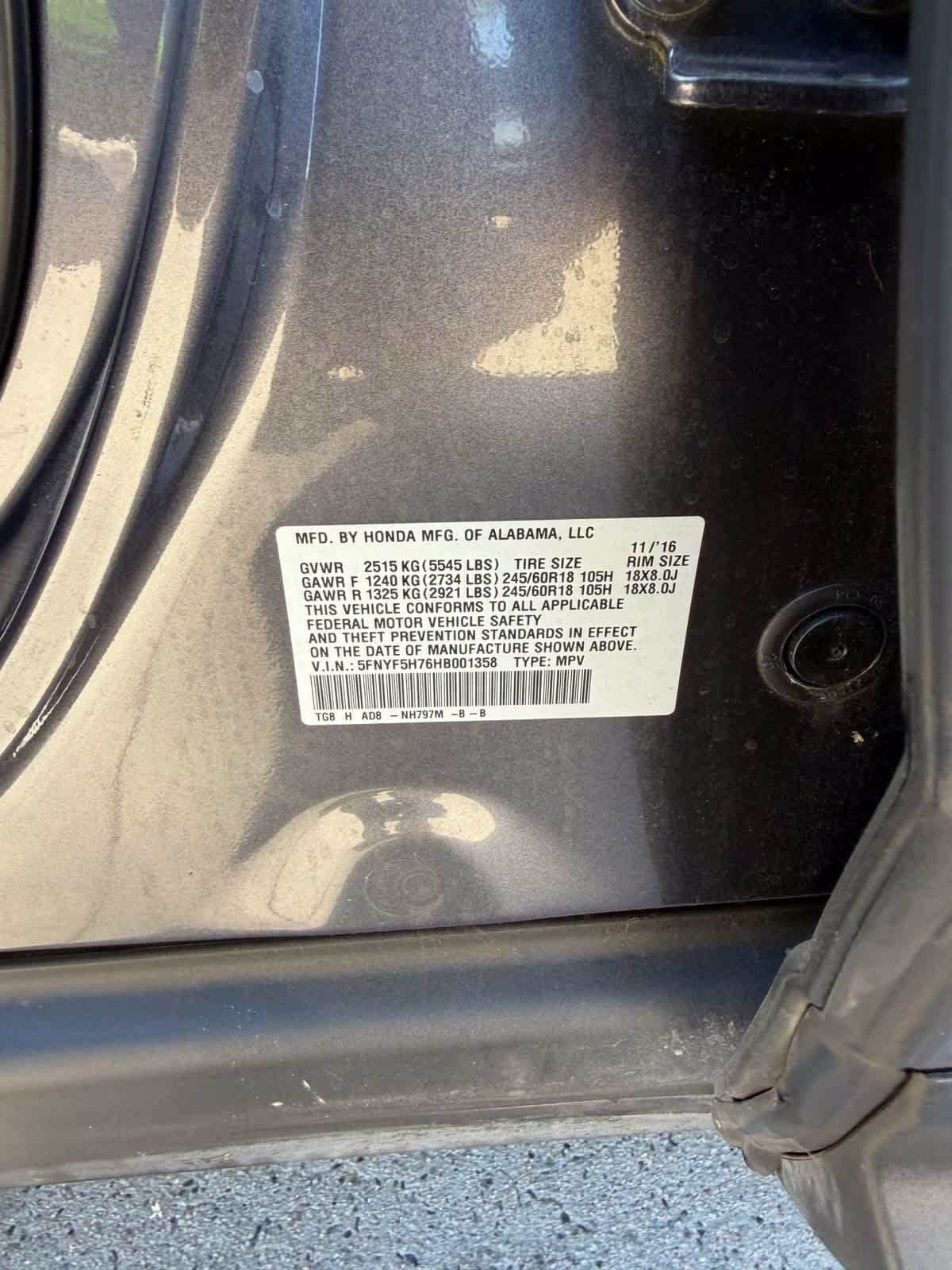 Used 2017 Honda Pilot EX-L image 18