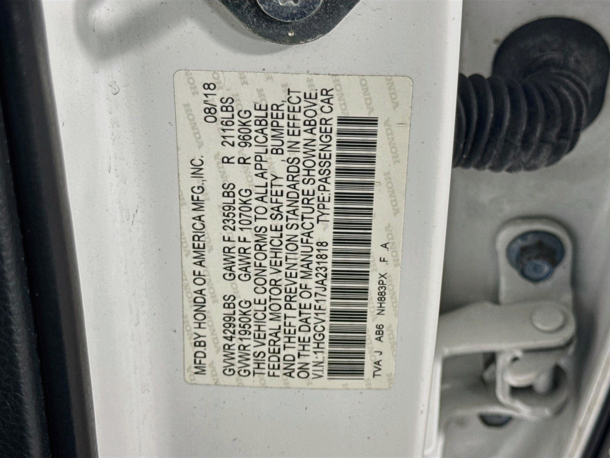 Used 2018 Honda Accord LX image 40