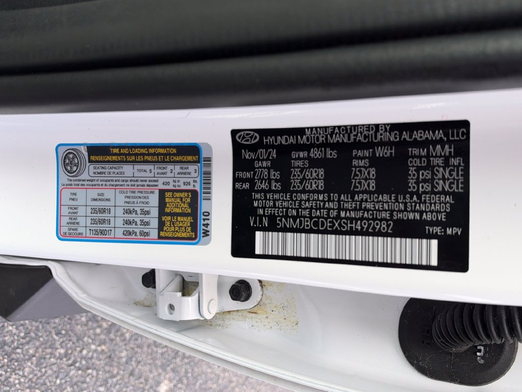 Used 2025 Hyundai Tucson SEL AWD/4WD image 28