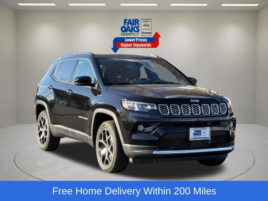 New 2026 Jeep Compass Limited w/ Sun, Sound & Navigation Group