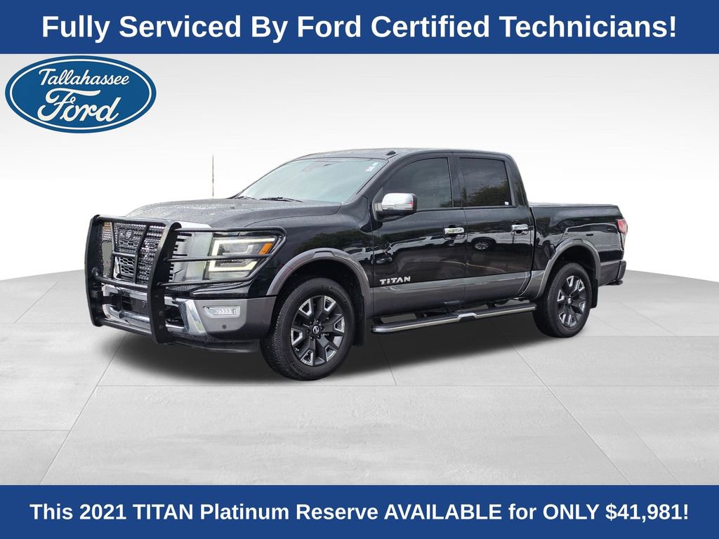 Used 2021 Nissan Titan Platinum Reserve w/ Moonroof Package