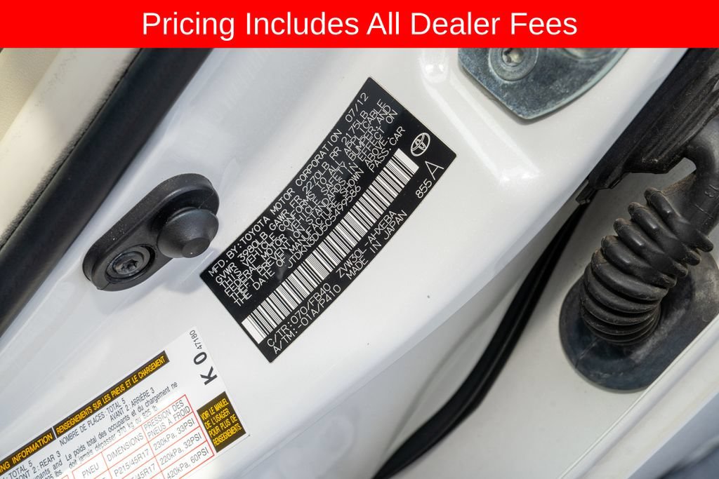 Used 2012 Toyota Prius Two FWD image 18