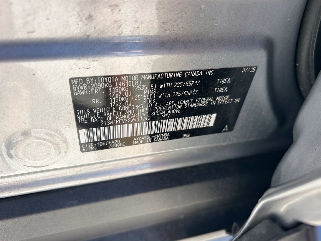 Certified 2025 Toyota RAV4 XLE w/ Convenience Package FWD image 10
