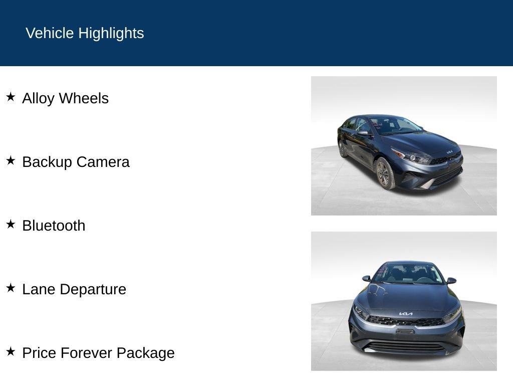 Used 2023 Kia Forte LXS w/ LXS Technology Package FWD image 2