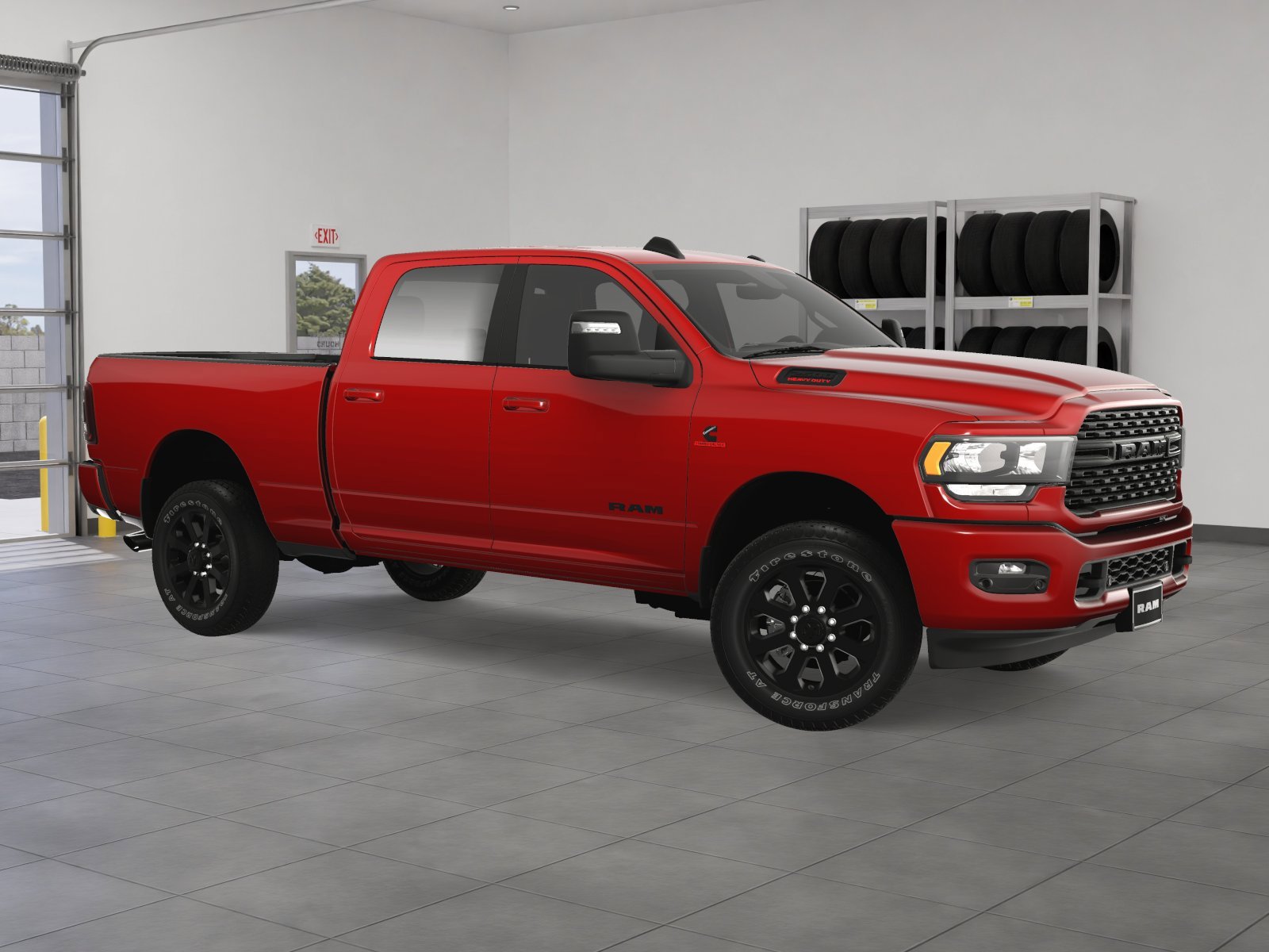New 2024 RAM 2500 Big Horn w/ Night Edition AWD/4WD image 35