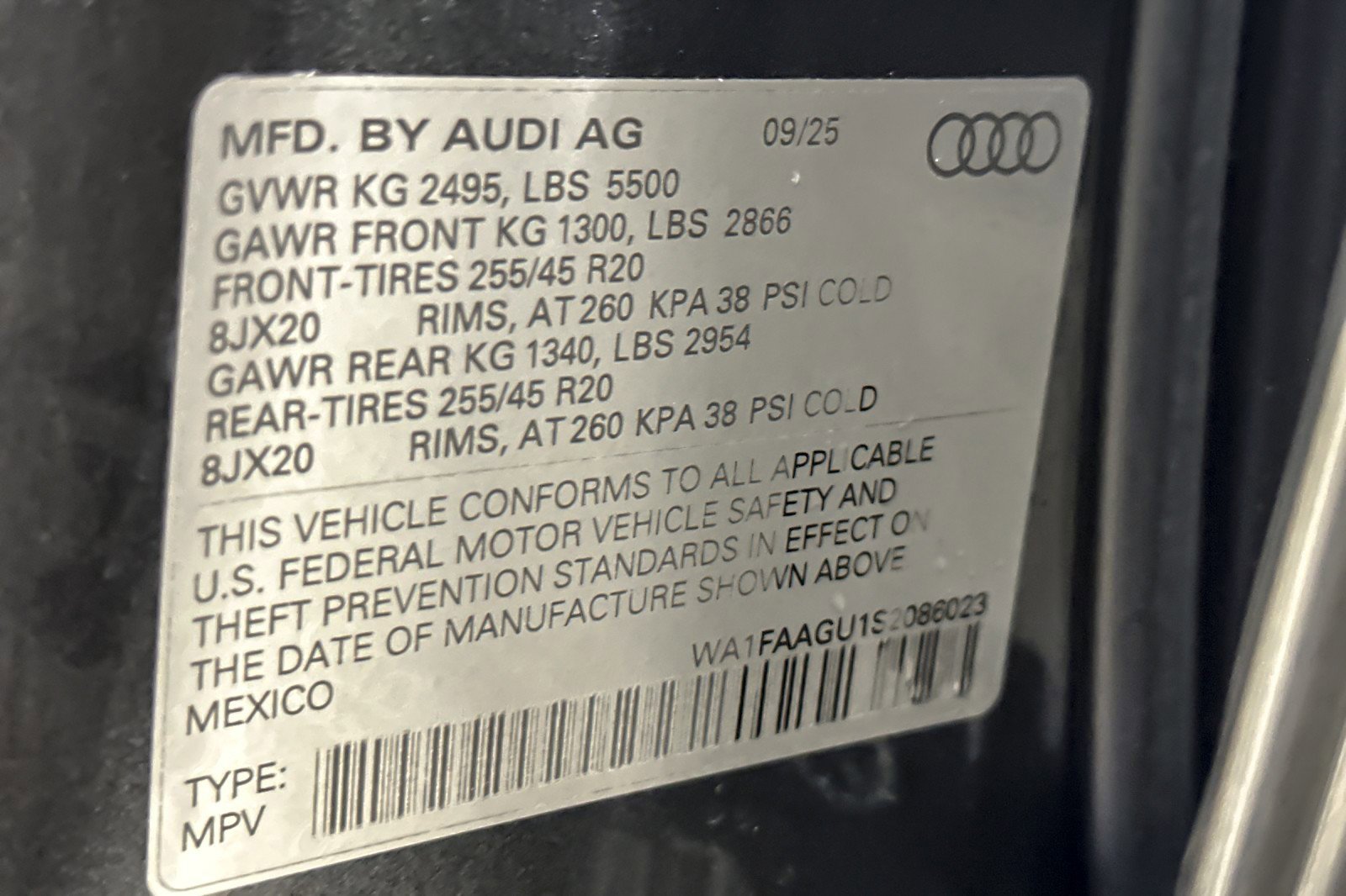 New 2025 Audi Q5 Prestige image 24