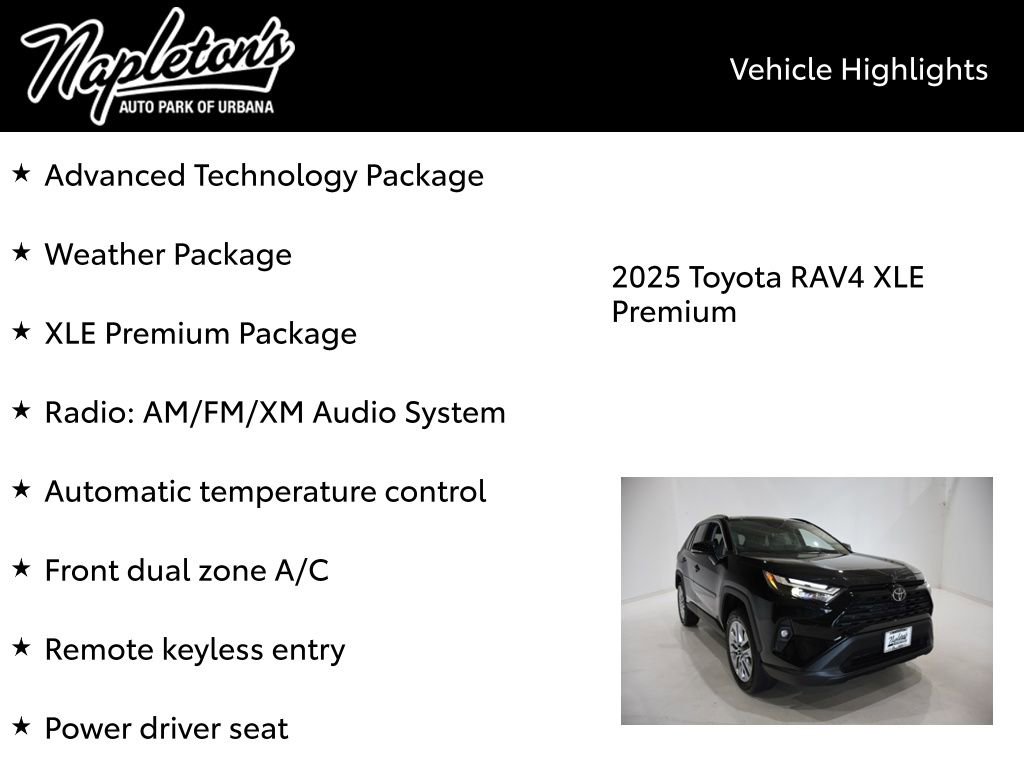 New 2025 Toyota RAV4 XLE Premium image 15