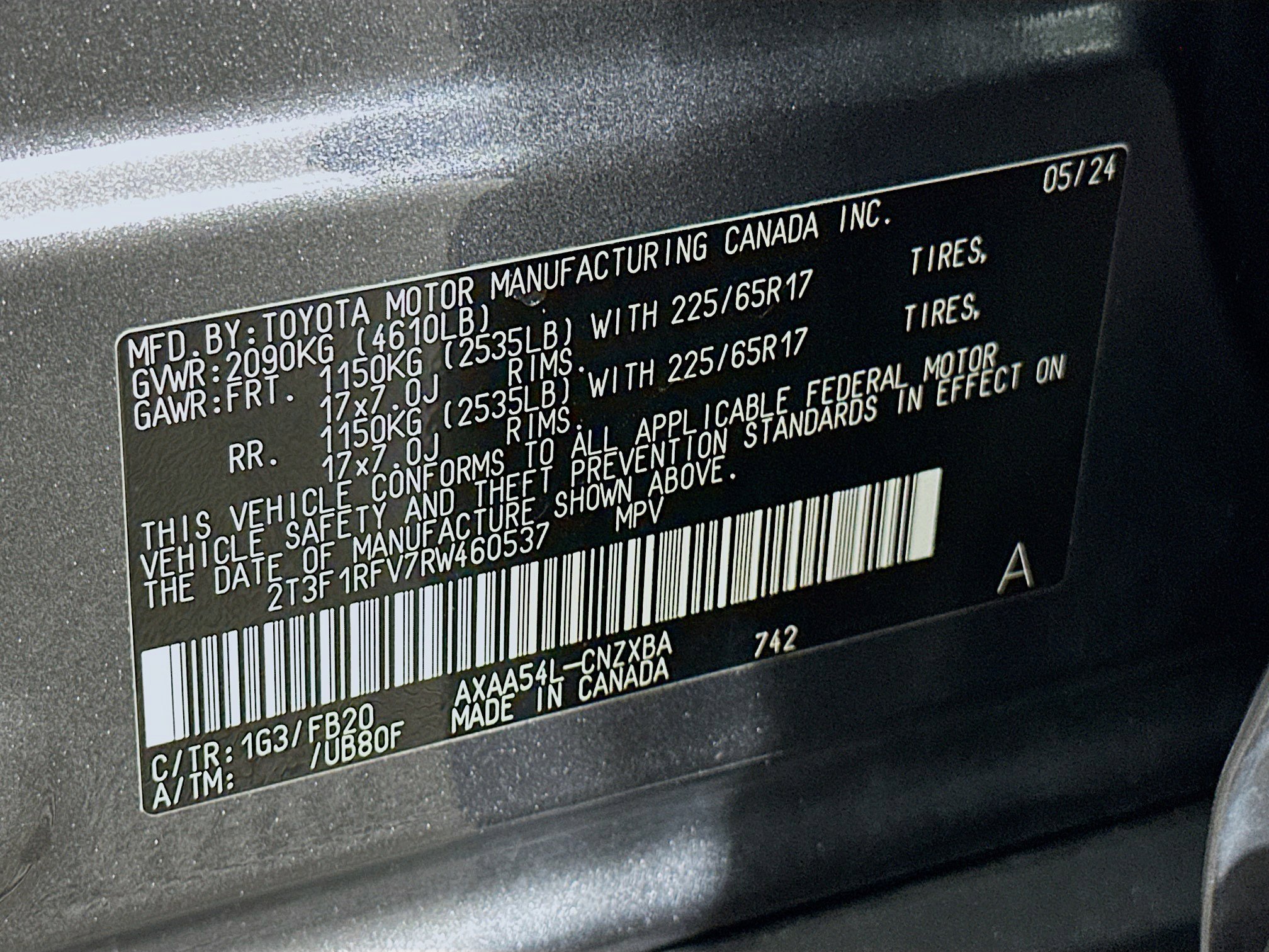 Used 2024 Toyota RAV4 LE image 12