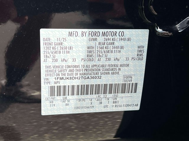 Used 2026 Ford Explorer Active AWD/4WD image 25