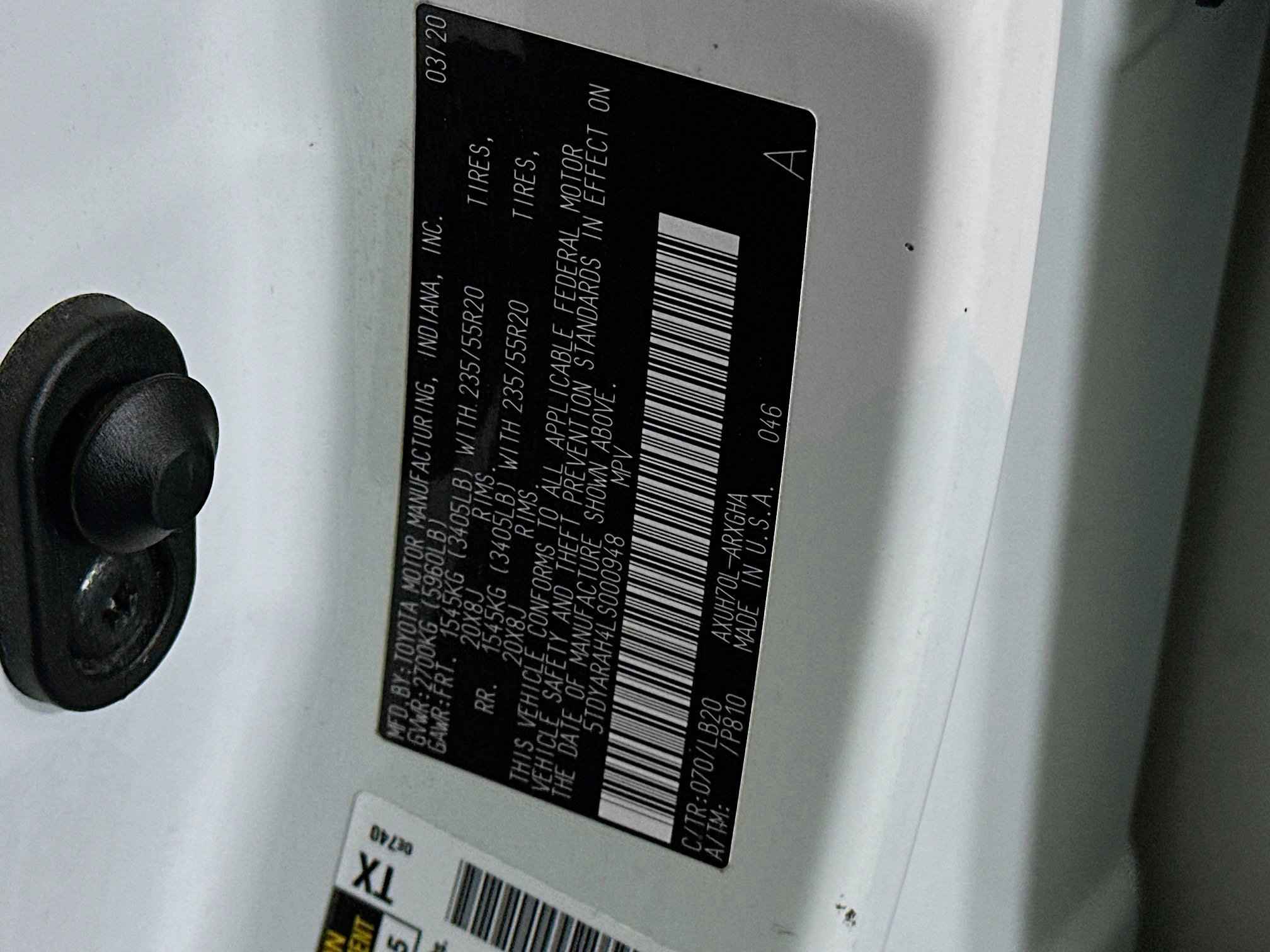 Used 2020 Toyota Highlander Limited image 12