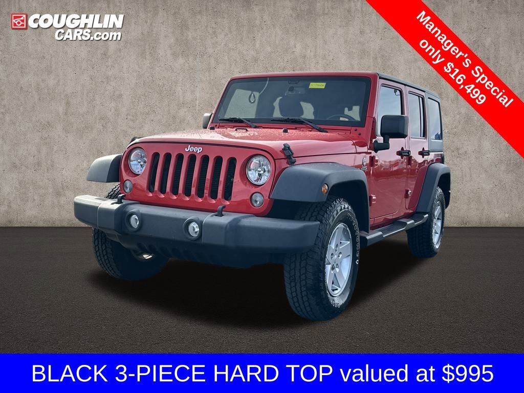 Used 2015 Jeep Wrangler Unlimited Sport w/ Quick Order Package 24S image 4