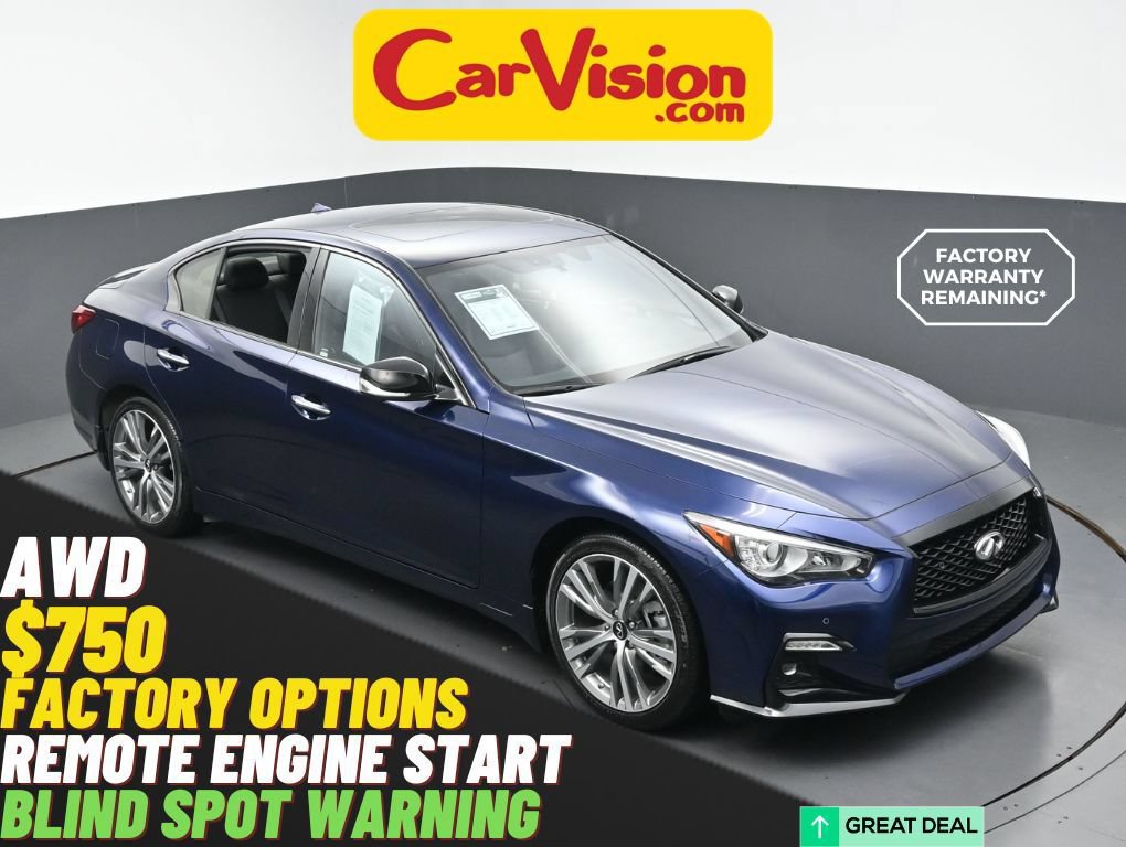 Used 2023 INFINITI Q50 Sensory AWD/4WD video 1