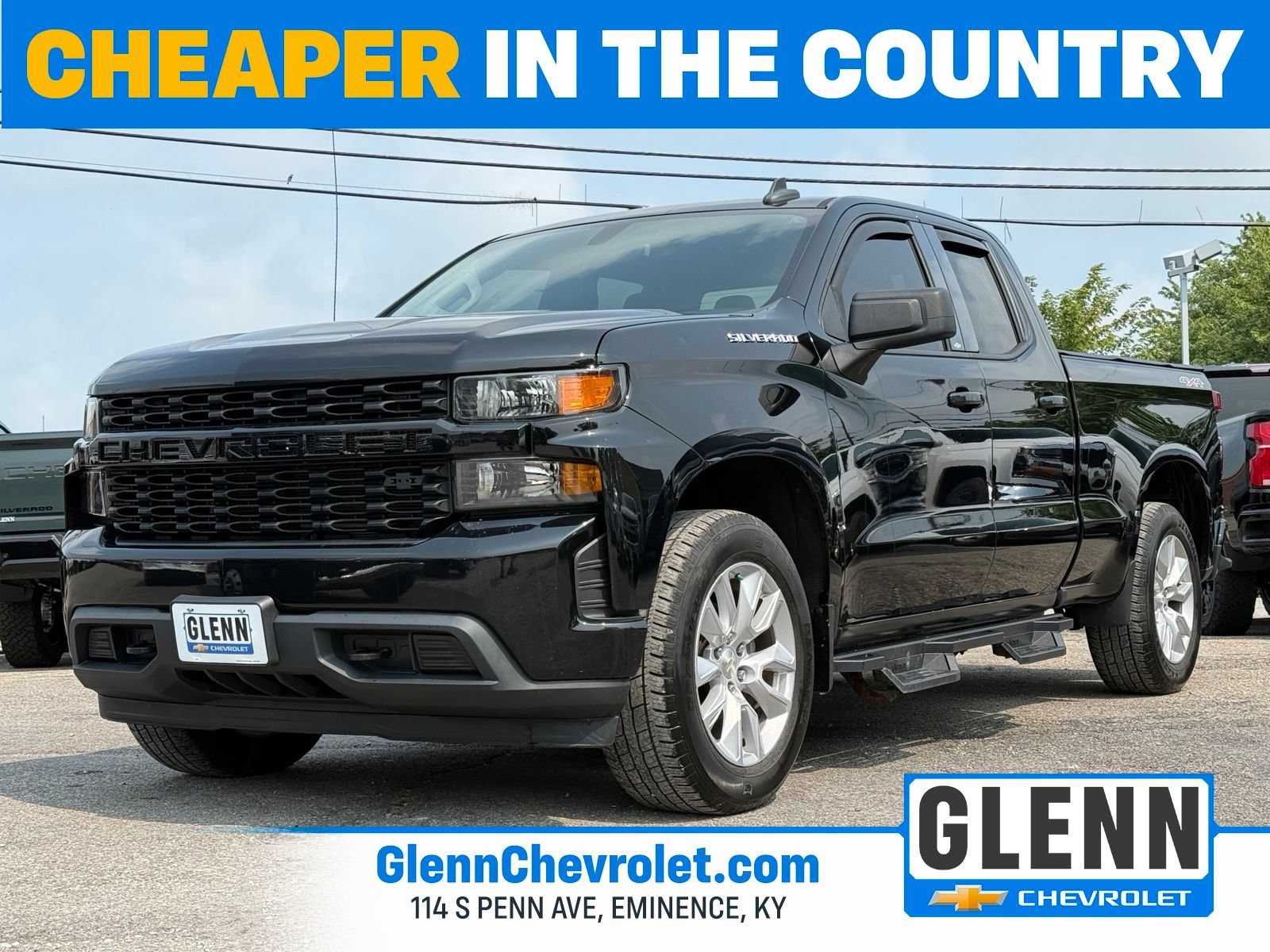 Used 2020 Chevrolet Silverado 1500 Custom w/ Custom Value Package