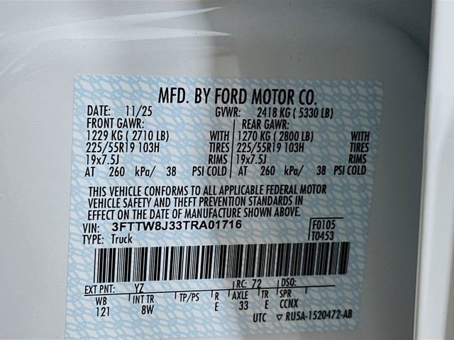 New 2026 Ford Maverick XLT w/ Equipment Group 301A image 30
