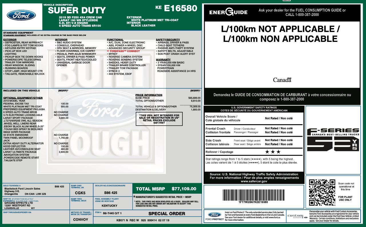 Used 2019 Ford F250 Lariat image 9