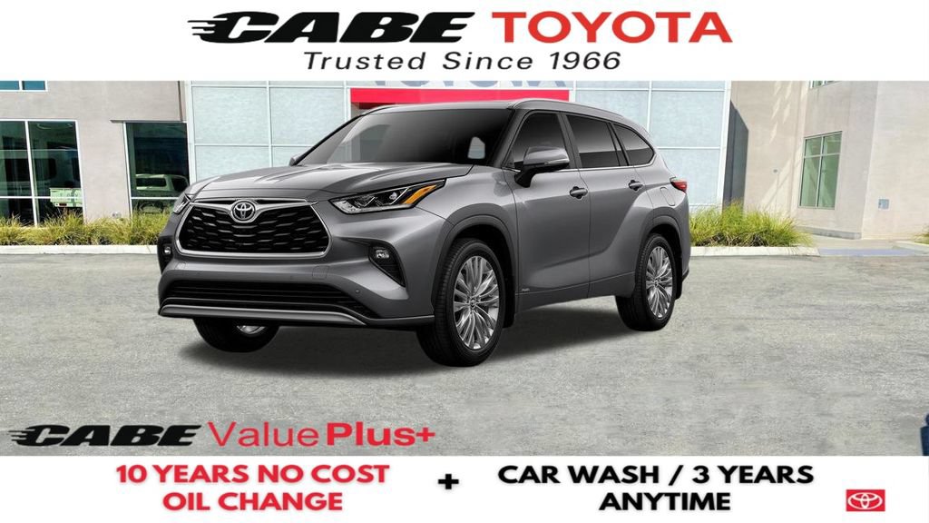 New 2026 Toyota Highlander Platinum