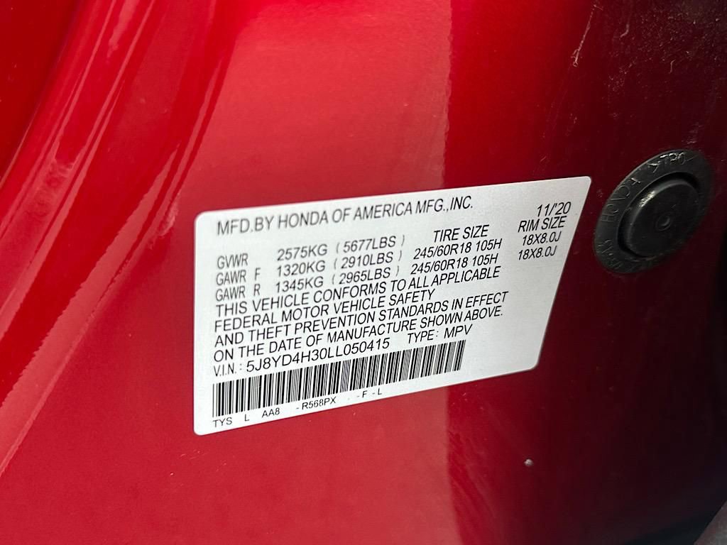 Certified 2020 Acura MDX SH-AWD image 31