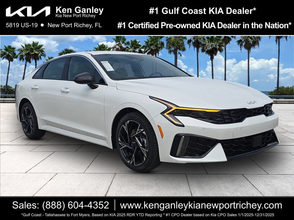 New 2026 Kia K5 GT-Line w/ GT-Line Red Interior Package FWD image 1