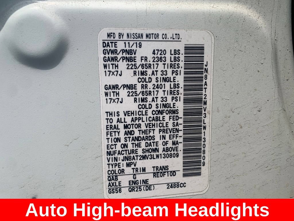 Used 2020 Nissan Rogue SV AWD/4WD image 11