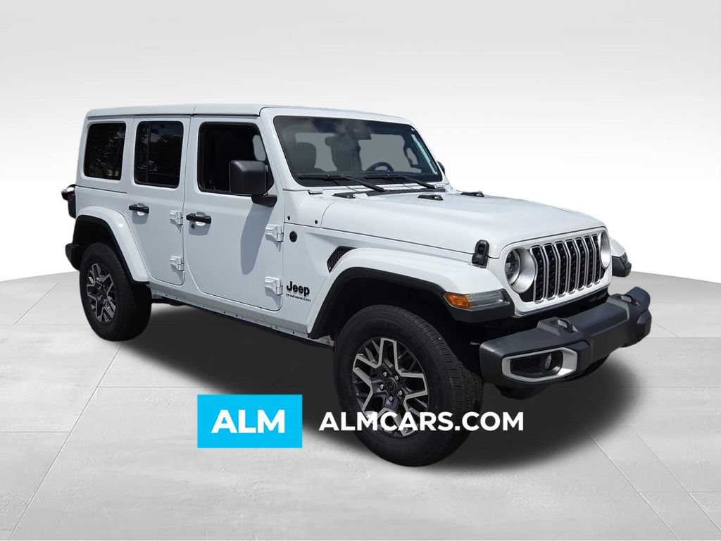 Used 2025 Jeep Wrangler Unlimited Sahara AWD/4WD image 1