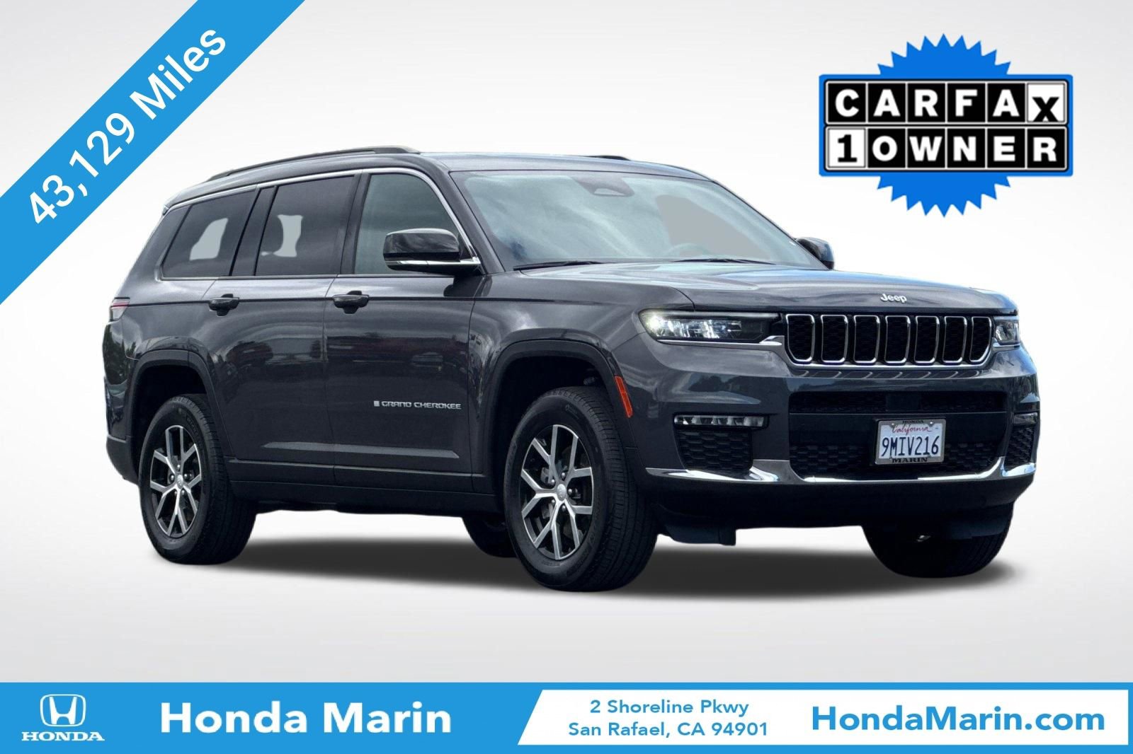 Used 2024 Jeep Grand Cherokee L Limited AWD/4WD image 1