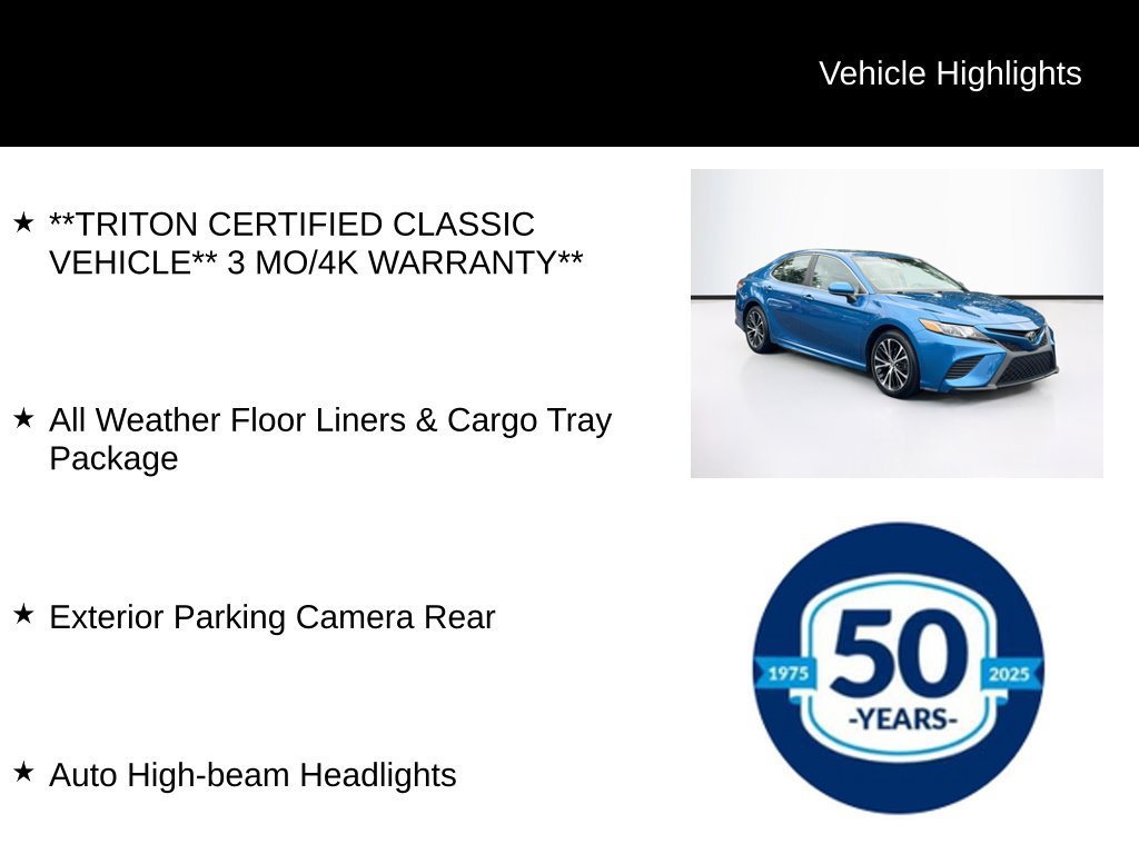 Used 2018 Toyota Camry SE FWD image 9