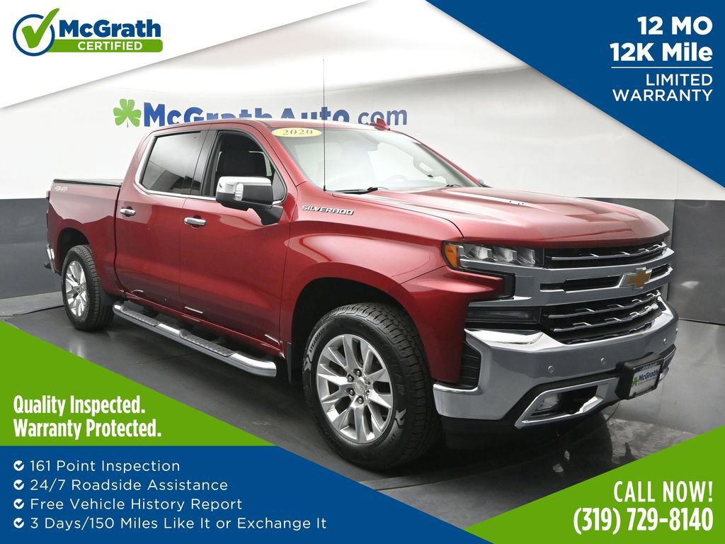 Used 2020 Chevrolet Silverado 1500 LTZ w/ LTZ Plus Package AWD/4WD video 1