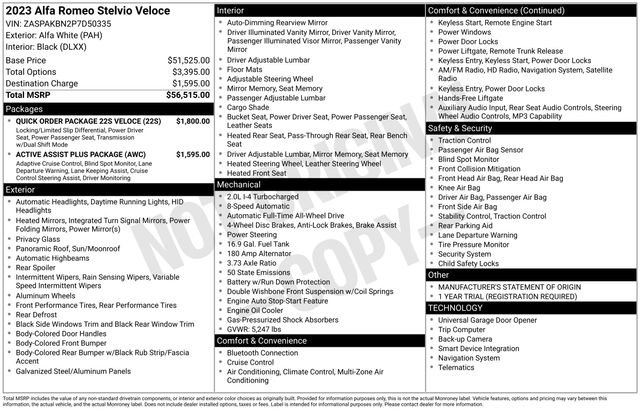 Used 2023 Alfa Romeo Stelvio Veloce image 41