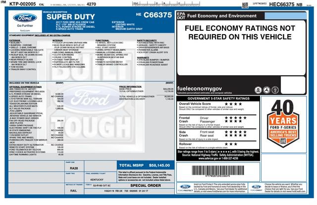 Used 2017 Ford F250 XLT w/ XLT Value Package AWD/4WD image 34
