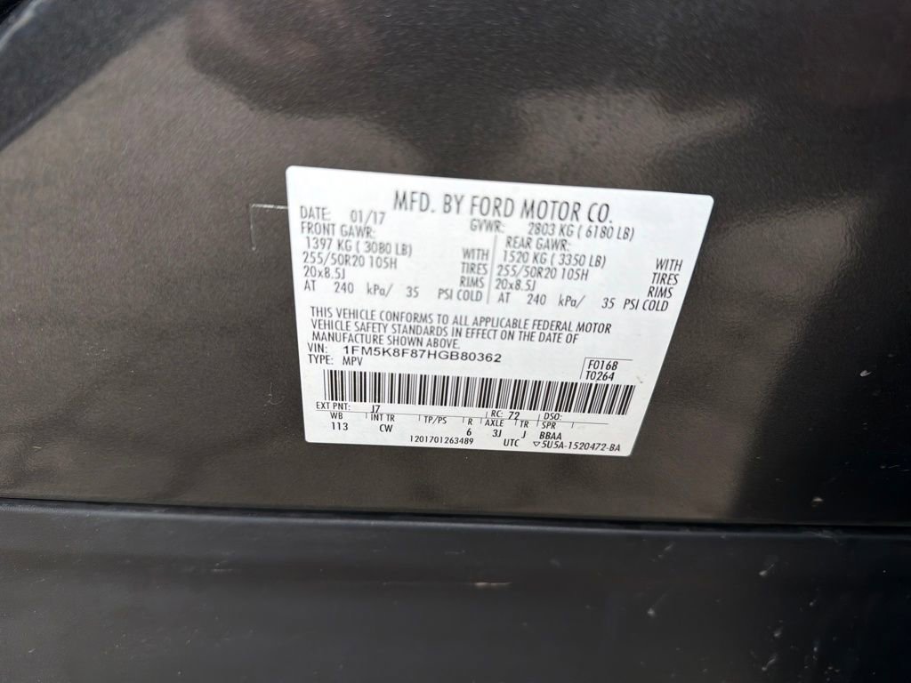 Used 2017 Ford Explorer Limited image 24