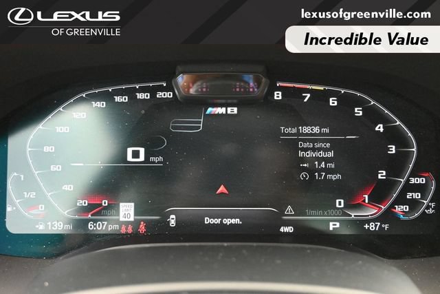 Used 2020 BMW M8 Convertible w/ M Carbon Exterior Package AWD/4WD image 10
