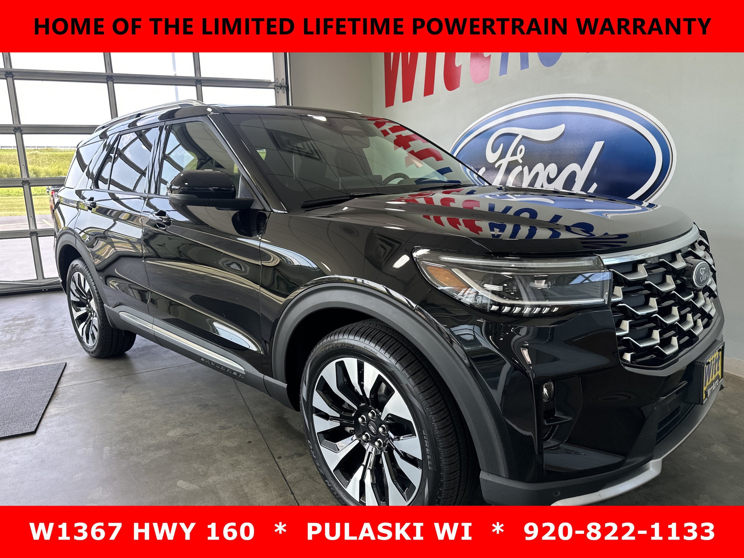 New 2026 Ford Explorer Platinum w/ LUX Leather Package AWD/4WD image 3